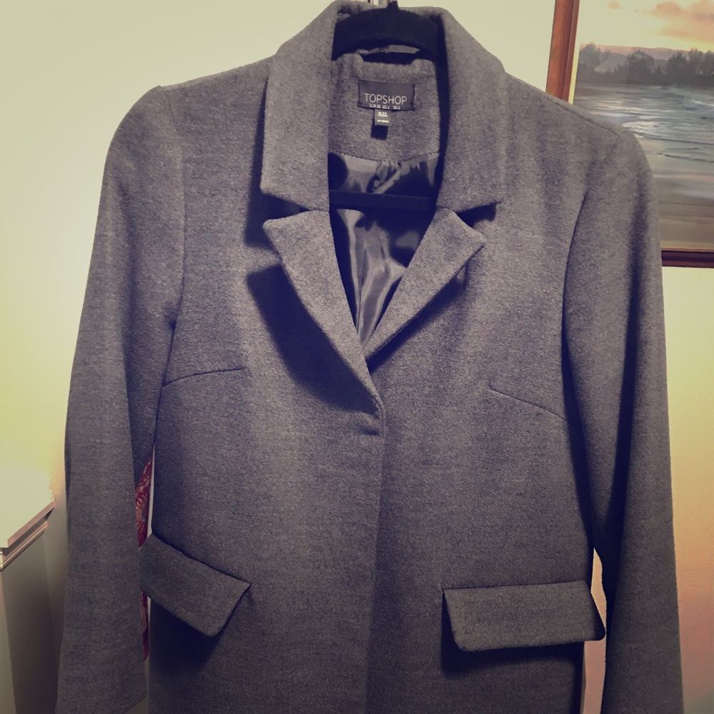 Topshop Maisie Top Coat